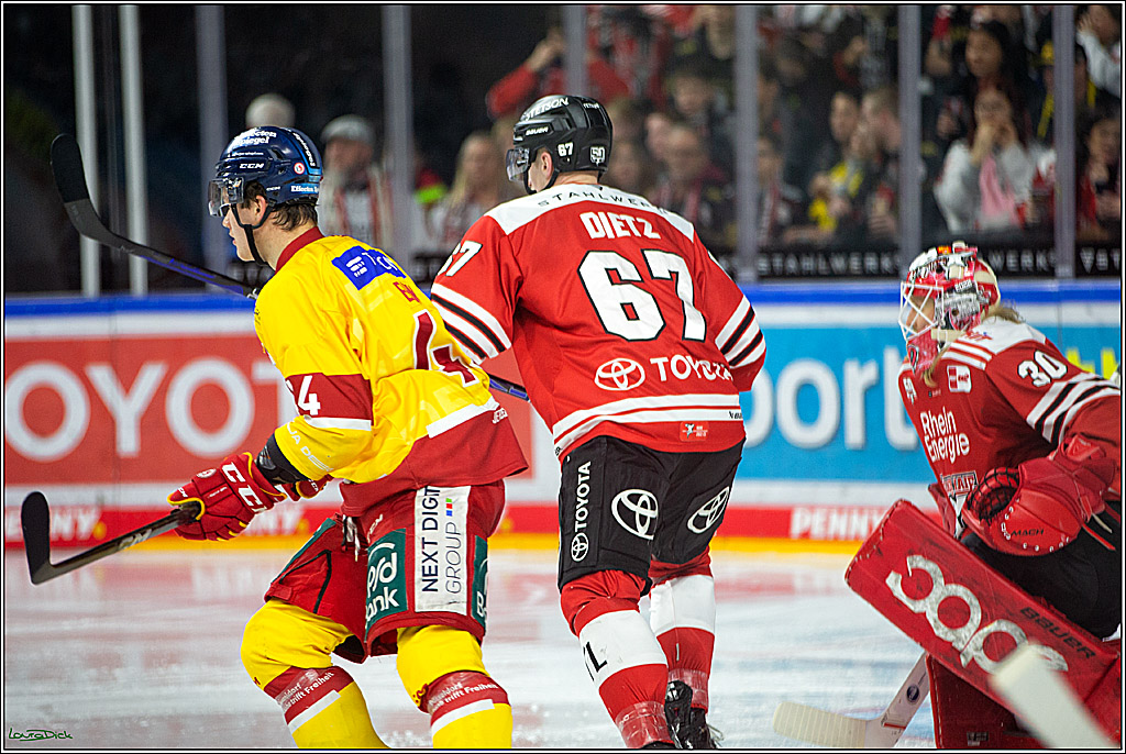PENNY DEL; Koelner Haie- Duesseldorfer EG; Koeln, 02.01.2023